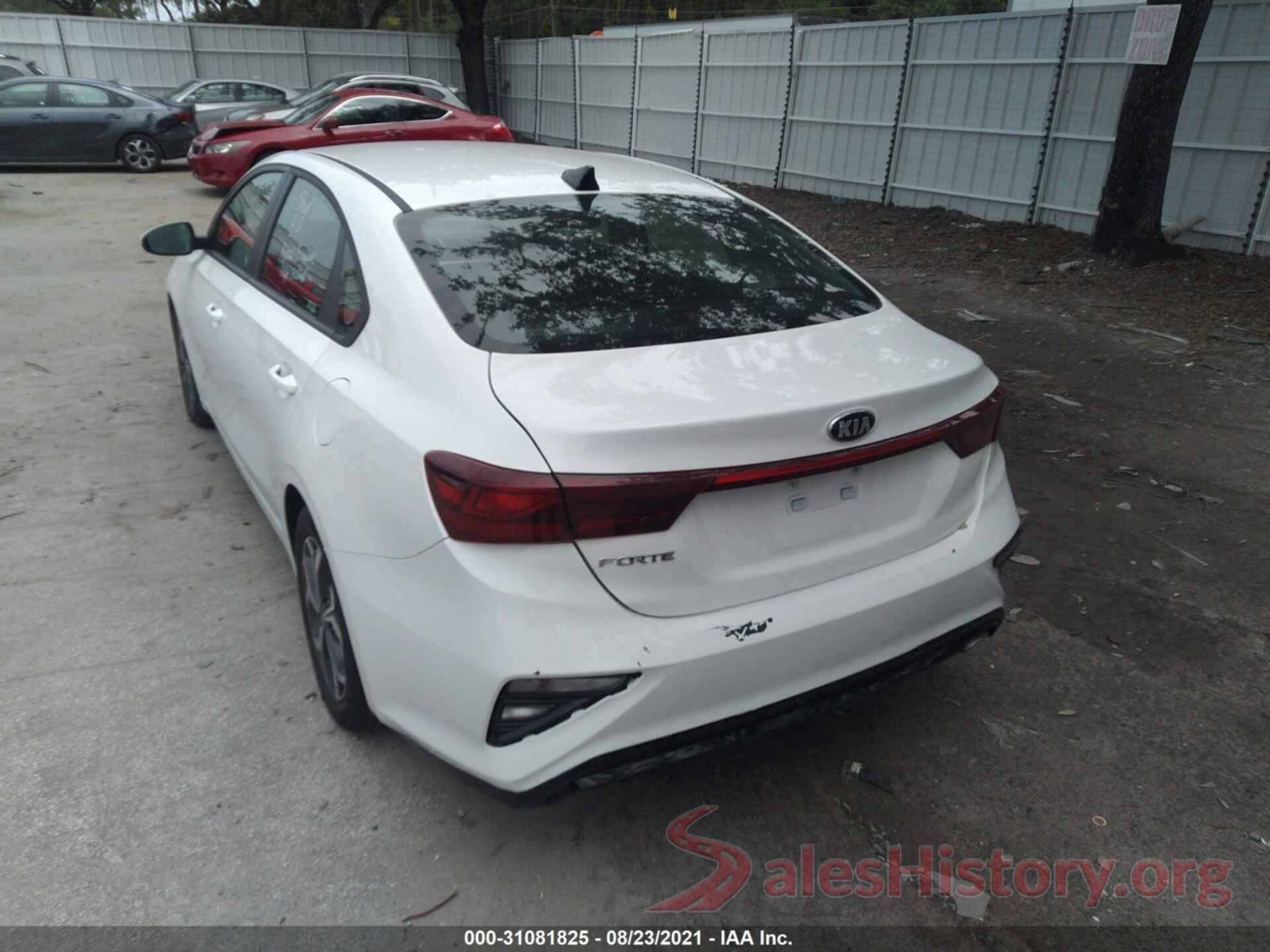 3KPF24AD9LE148401 2020 KIA FORTE