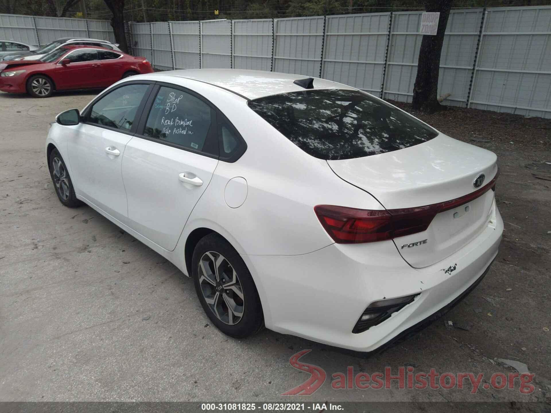 3KPF24AD9LE148401 2020 KIA FORTE