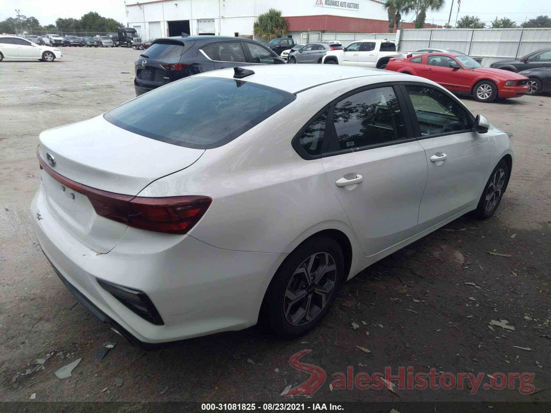 3KPF24AD9LE148401 2020 KIA FORTE