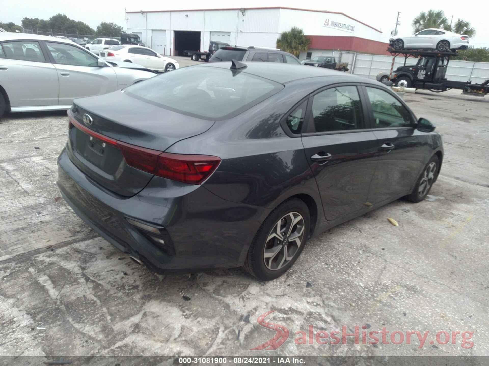 3KPF24AD3LE140987 2020 KIA FORTE