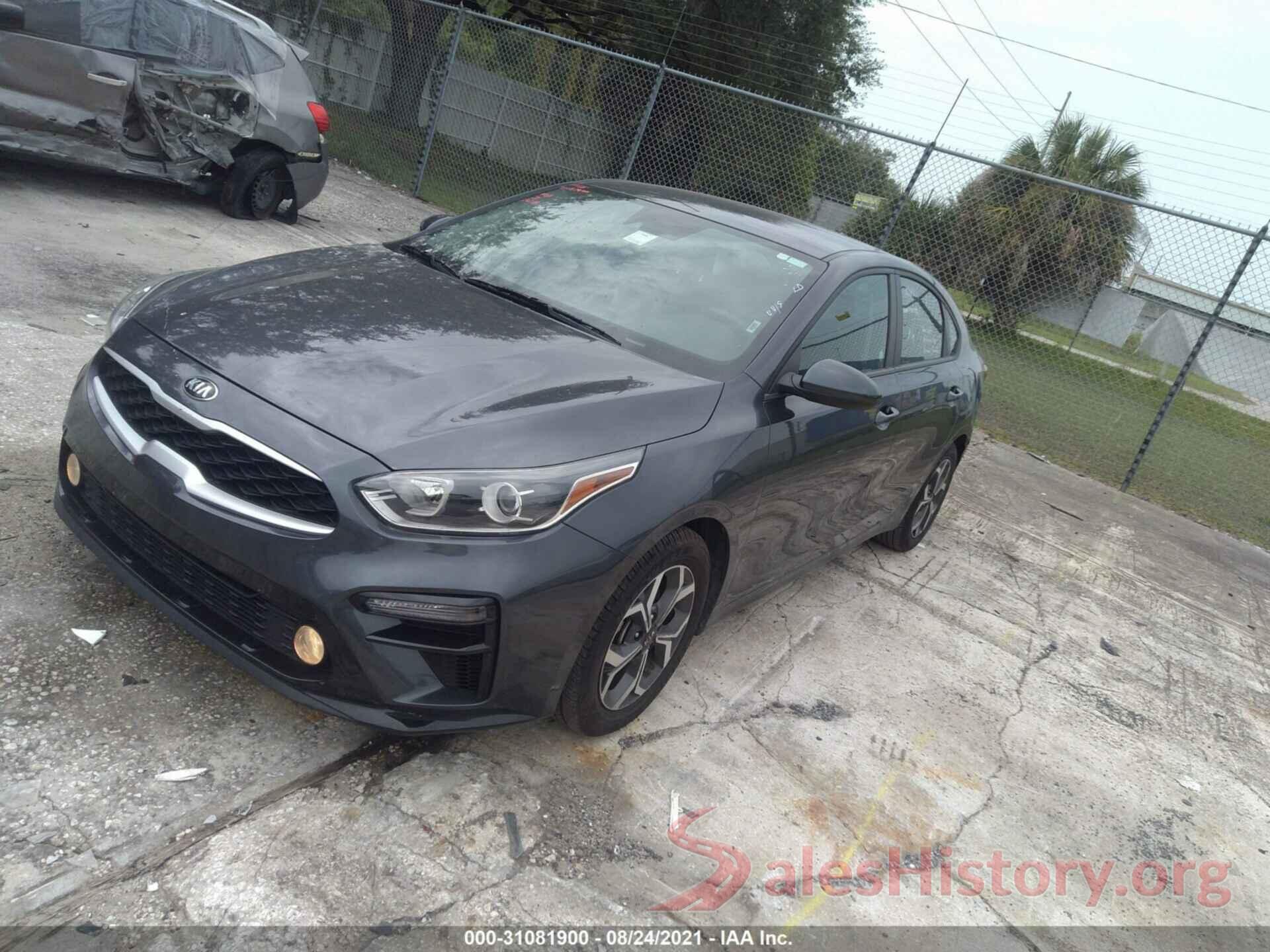 3KPF24AD3LE140987 2020 KIA FORTE