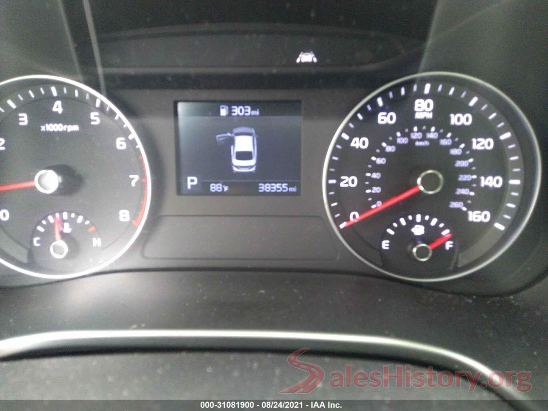 3KPF24AD3LE140987 2020 KIA FORTE