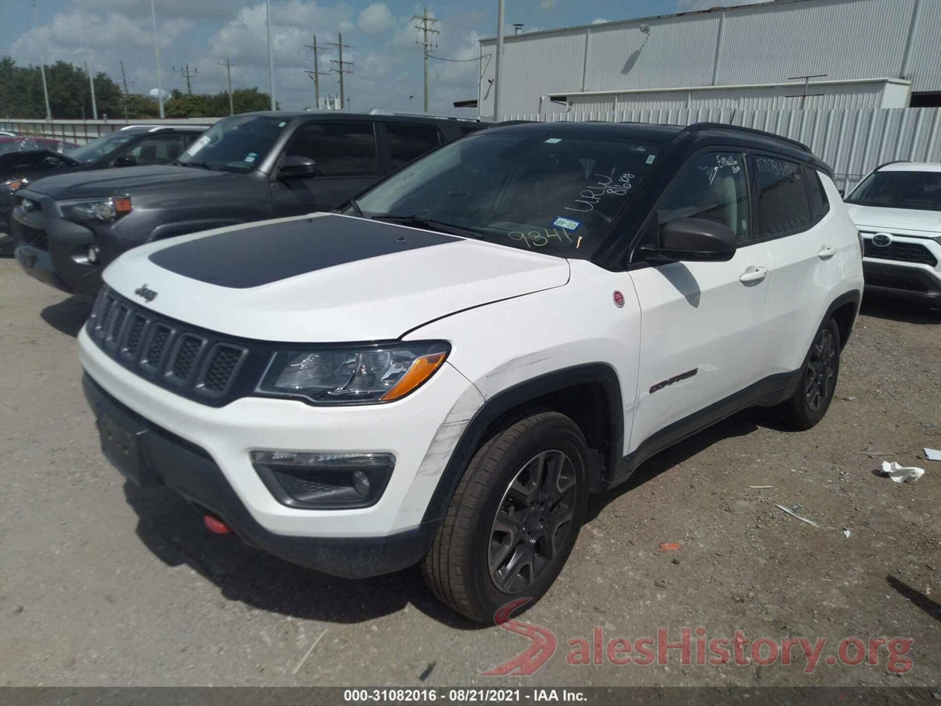 3C4NJDDB2KT799341 2019 JEEP COMPASS