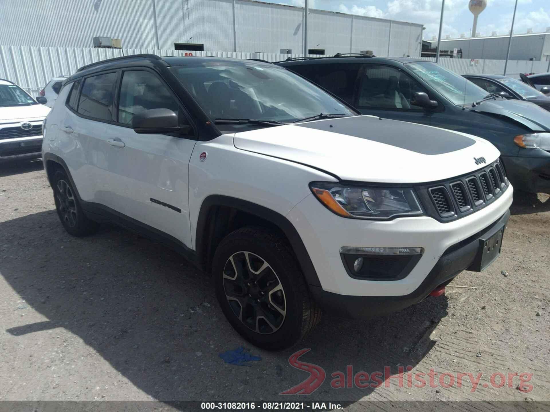 3C4NJDDB2KT799341 2019 JEEP COMPASS