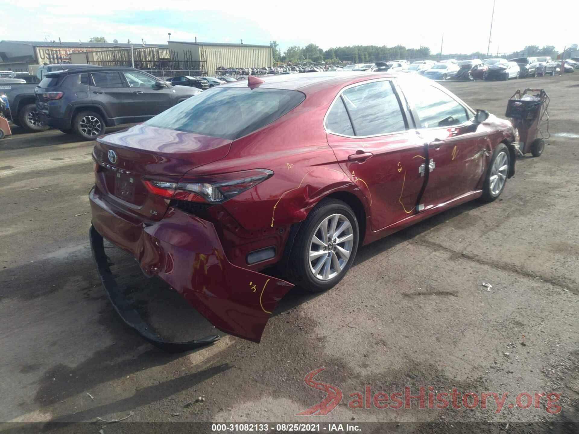 4T1C11AK1MU553525 2021 TOYOTA CAMRY