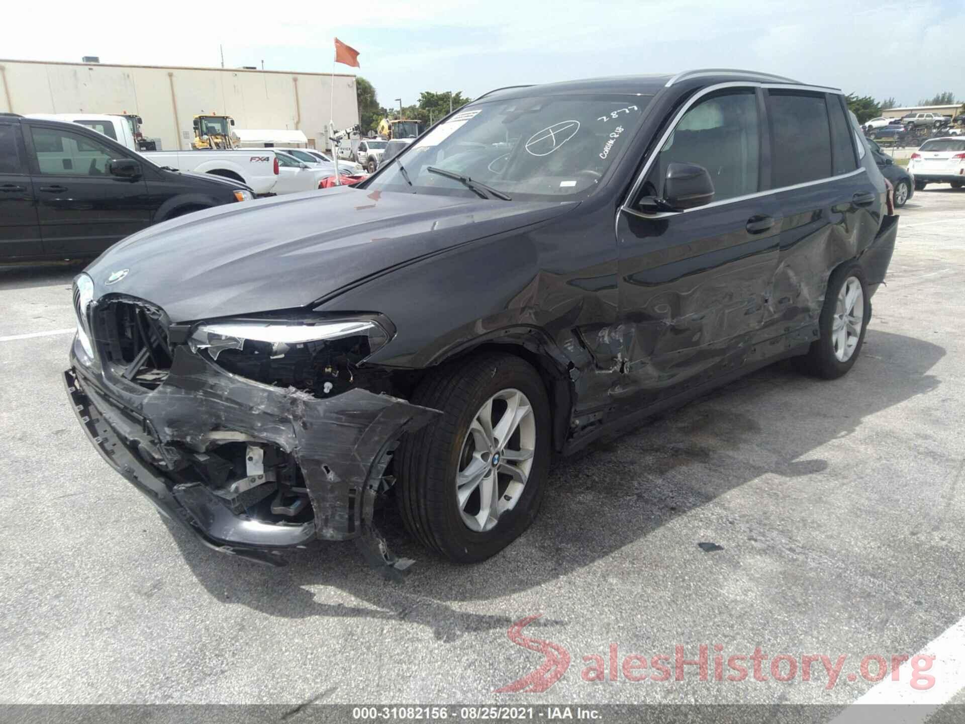 5UXTY3C07LLU72877 2020 BMW X3