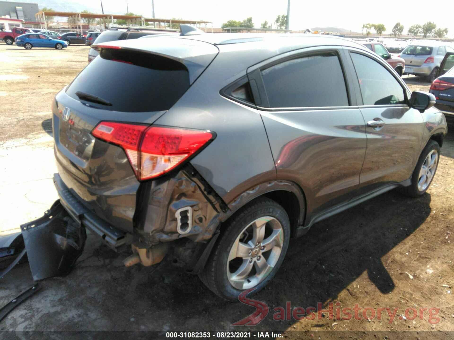 3CZRU5H70GM729837 2016 HONDA HR-V