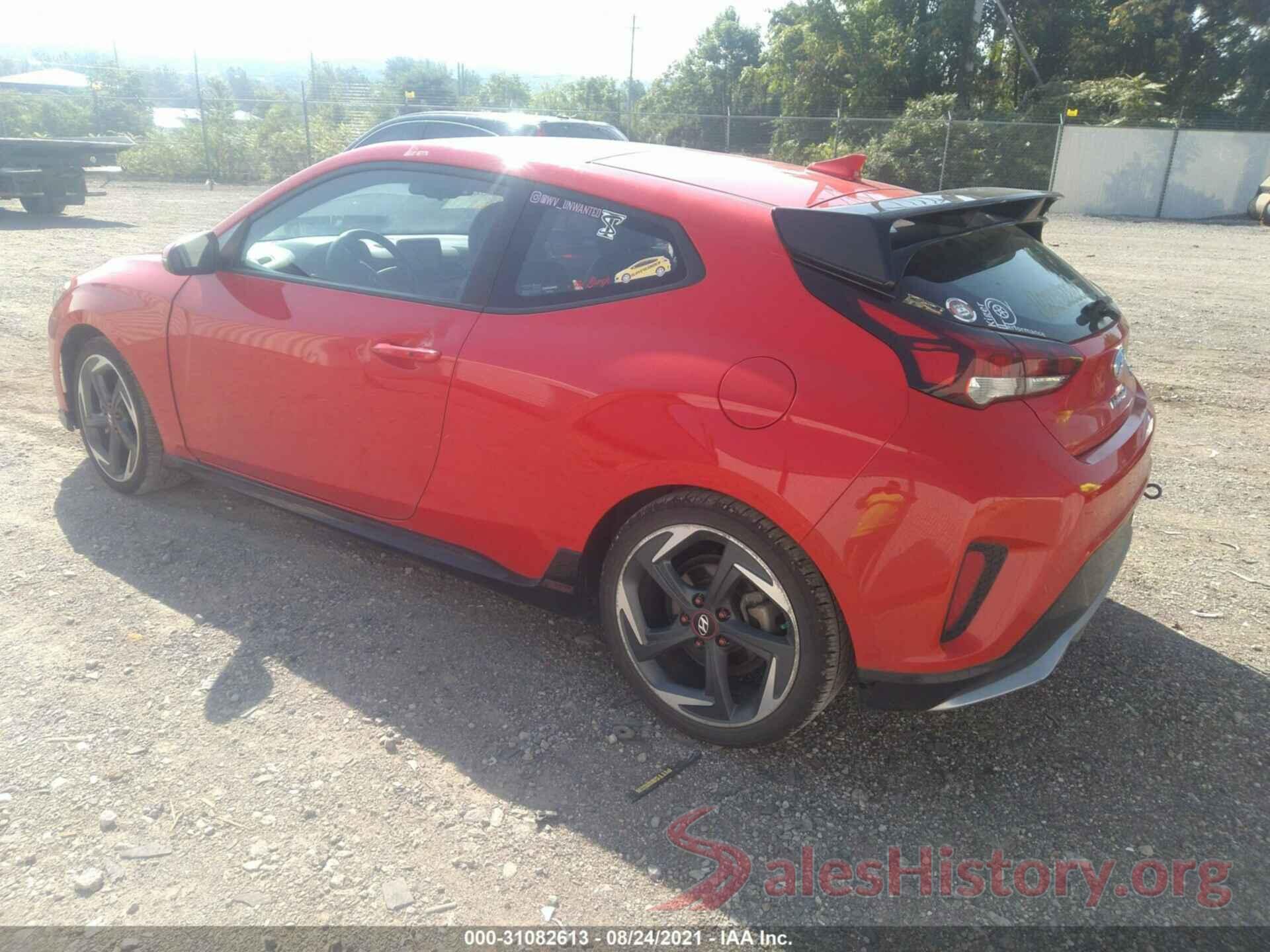 KMHTH6AB6LU026992 2020 HYUNDAI VELOSTER