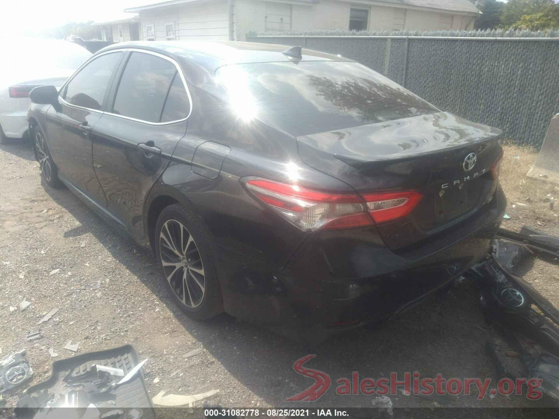 4T1B11HK1KU791146 2019 TOYOTA CAMRY