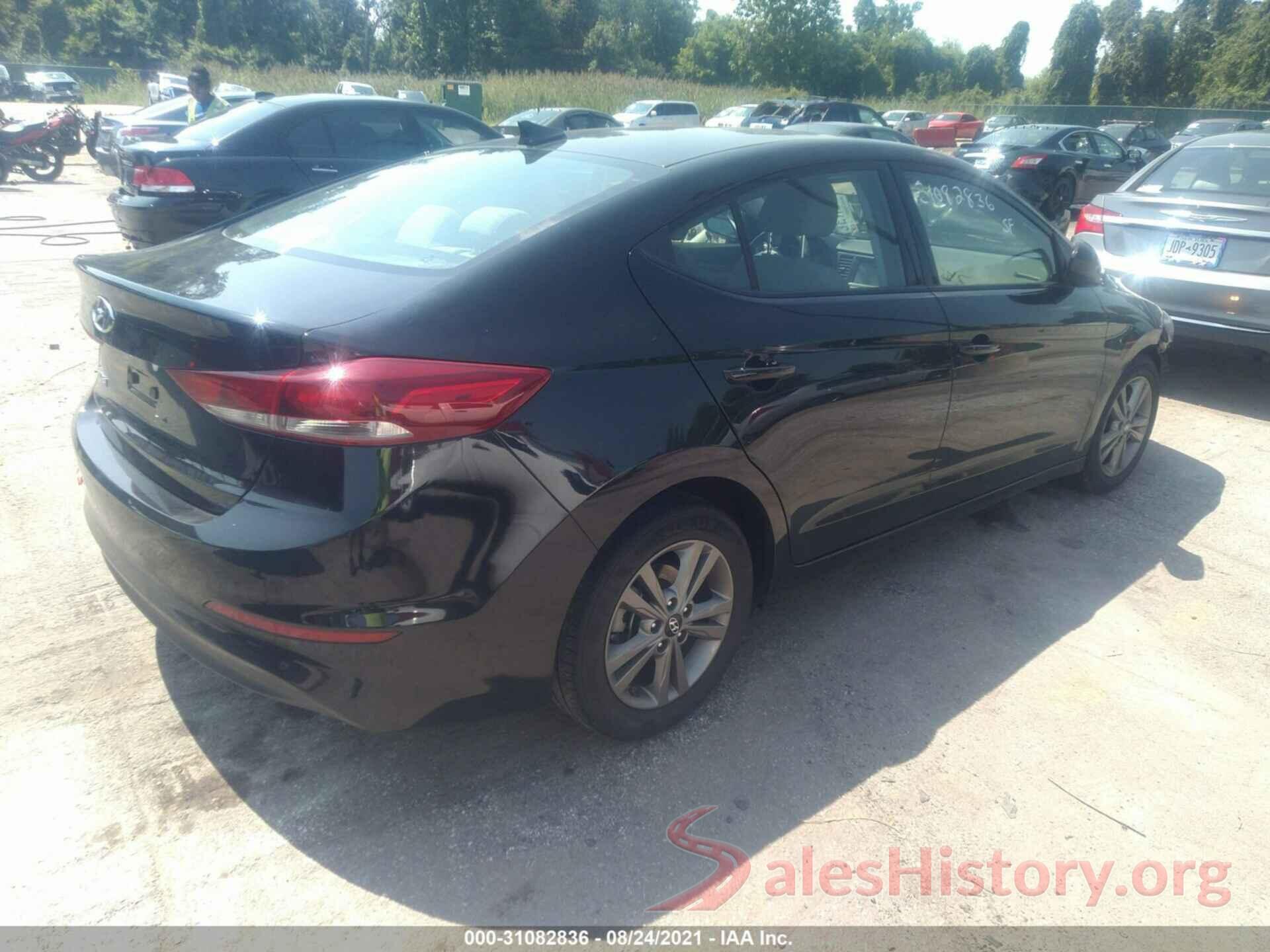 5NPD84LF1JH319722 2018 HYUNDAI ELANTRA