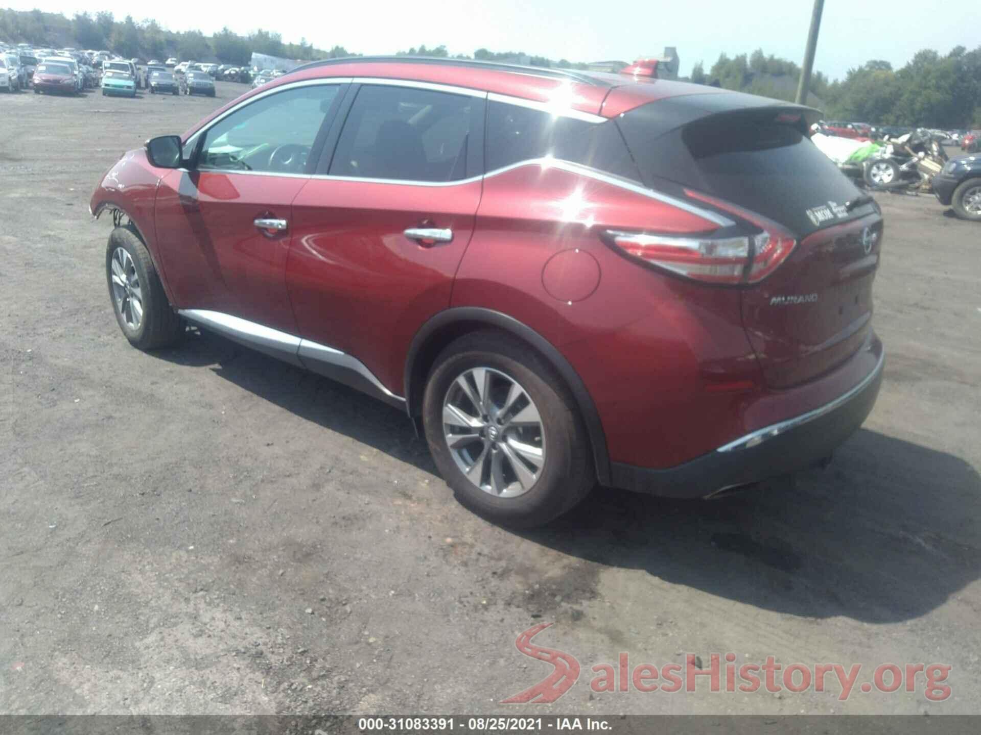 5N1AZ2MH8JN140531 2018 NISSAN MURANO