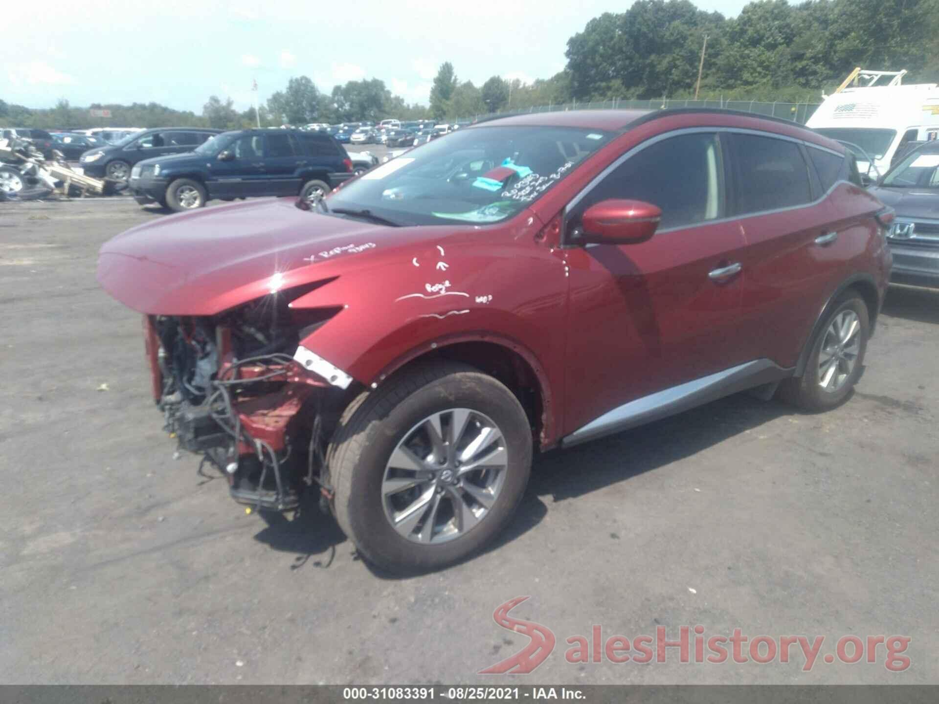 5N1AZ2MH8JN140531 2018 NISSAN MURANO