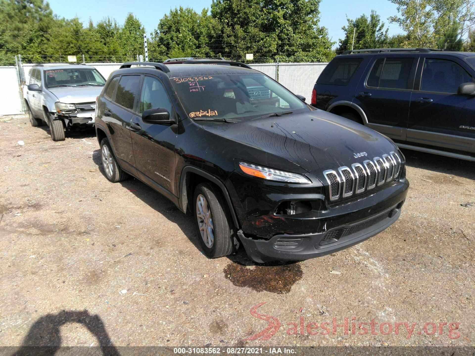 1C4PJLAB9GW346679 2016 JEEP CHEROKEE