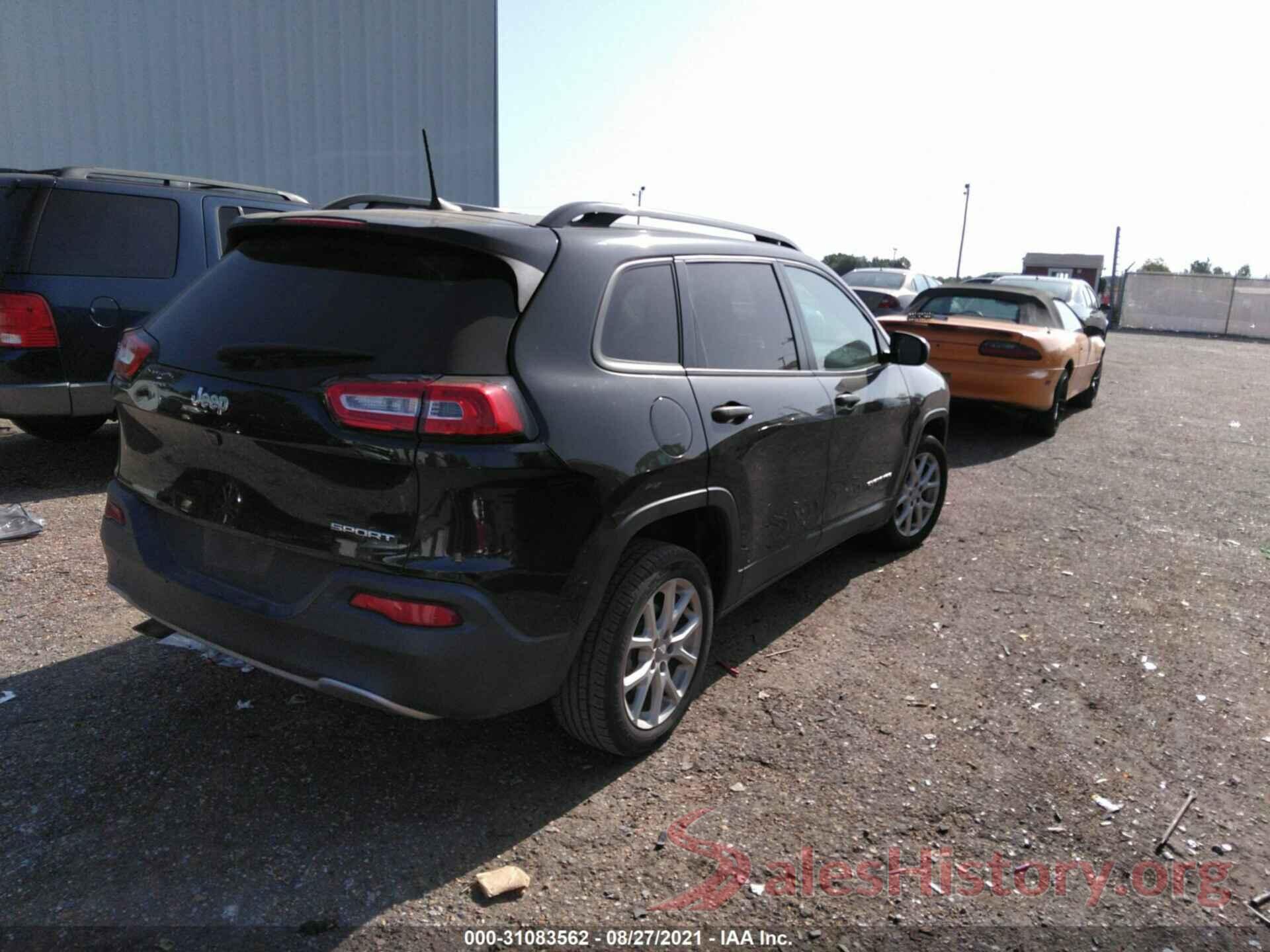 1C4PJLAB9GW346679 2016 JEEP CHEROKEE