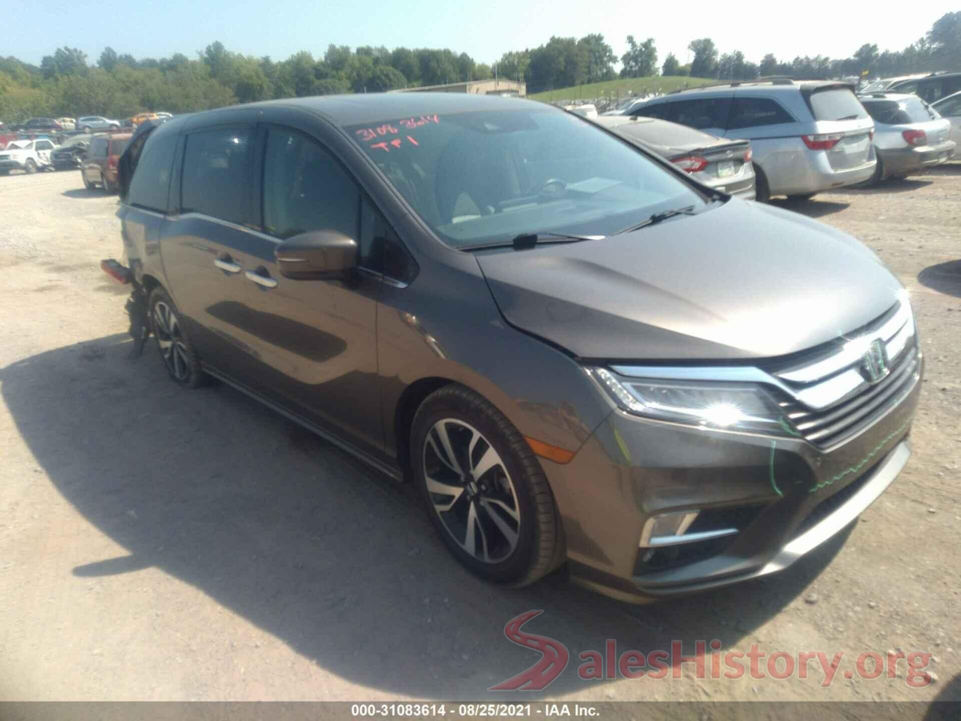 5FNRL6H90KB109499 2019 HONDA ODYSSEY