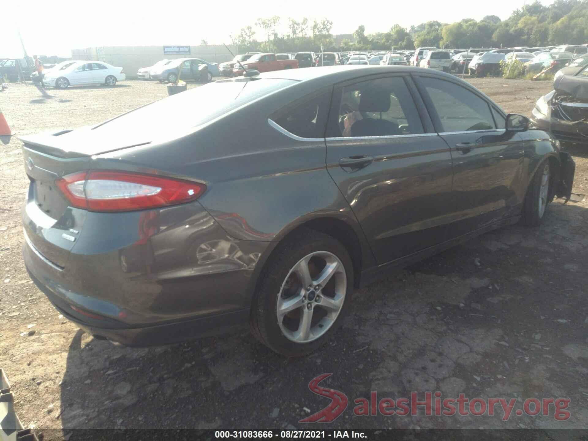 3FA6P0HD7GR139345 2016 FORD FUSION