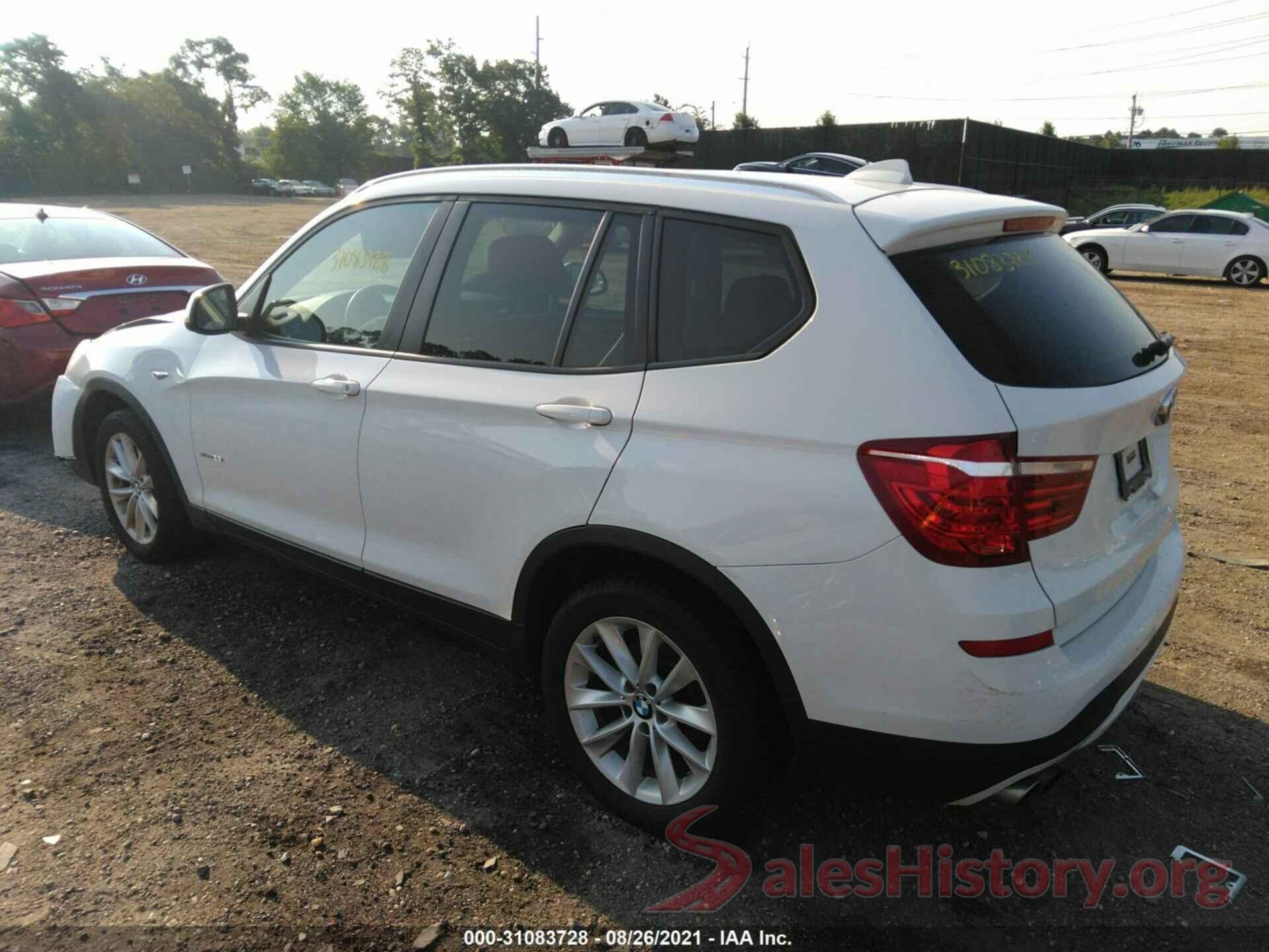 5UXWX9C58G0D73381 2016 BMW X3