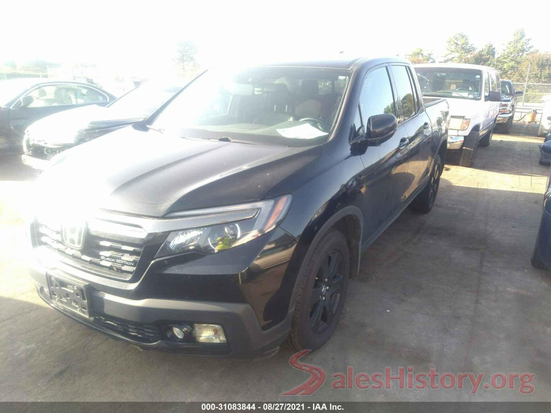 5FPYK3F80KB008526 2019 HONDA RIDGELINE