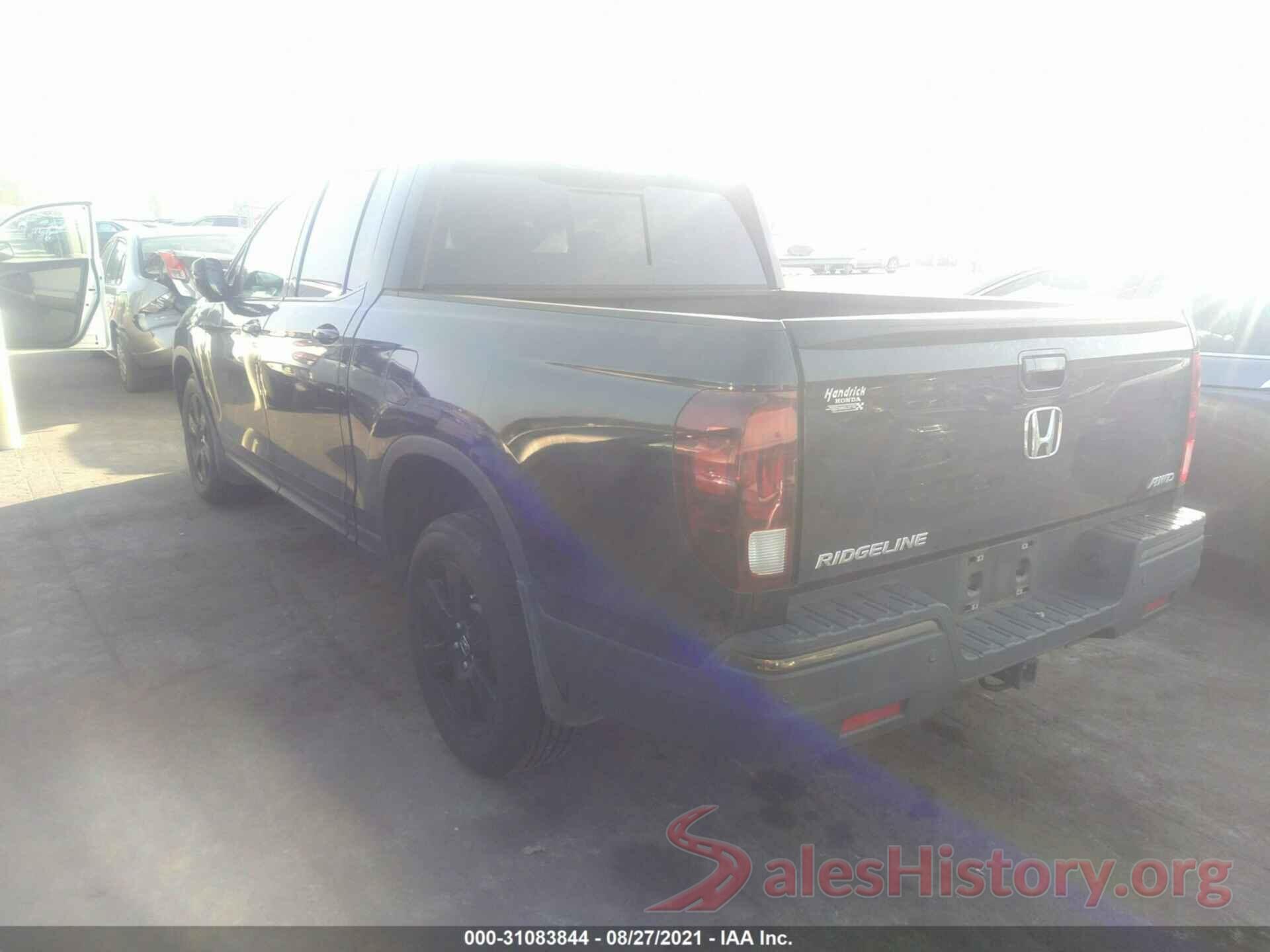 5FPYK3F80KB008526 2019 HONDA RIDGELINE