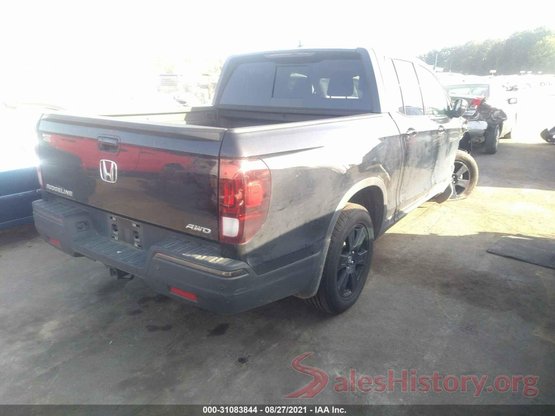 5FPYK3F80KB008526 2019 HONDA RIDGELINE