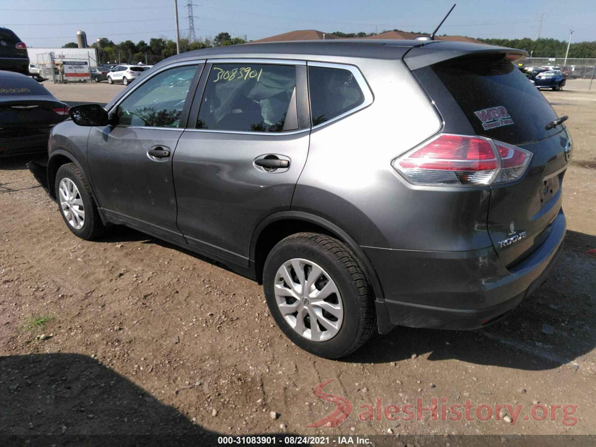 5N1AT2MM3GC757502 2016 NISSAN ROGUE