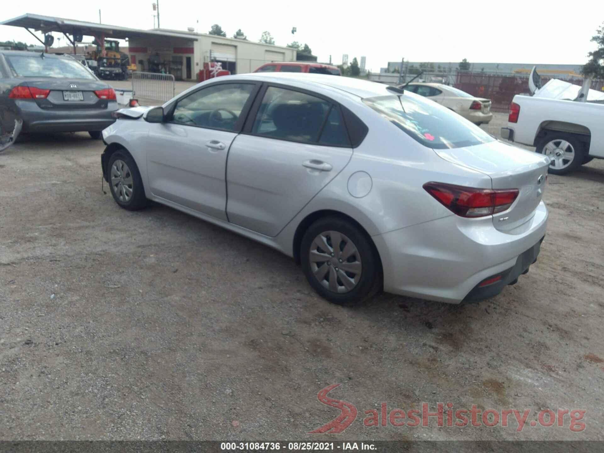 3KPA24AD0LE293918 2020 KIA RIO