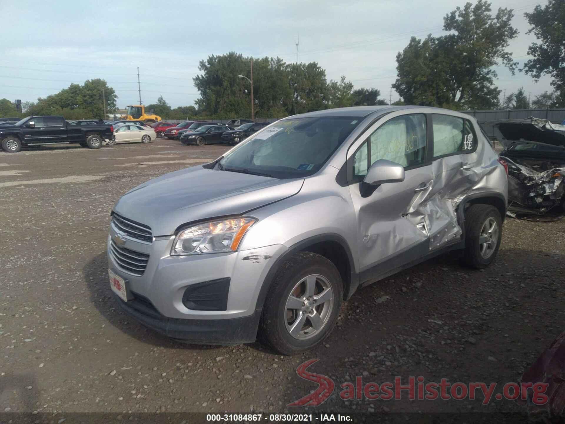 3GNCJNSB1GL250003 2016 CHEVROLET TRAX