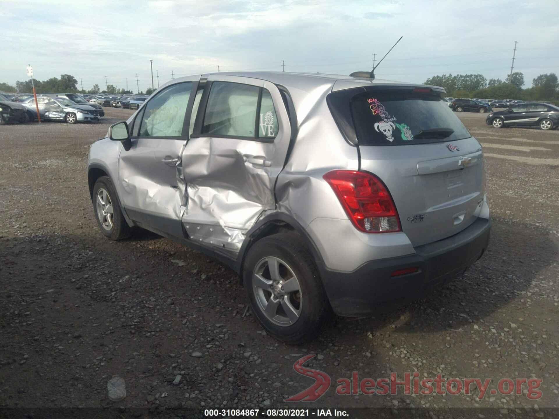 3GNCJNSB1GL250003 2016 CHEVROLET TRAX