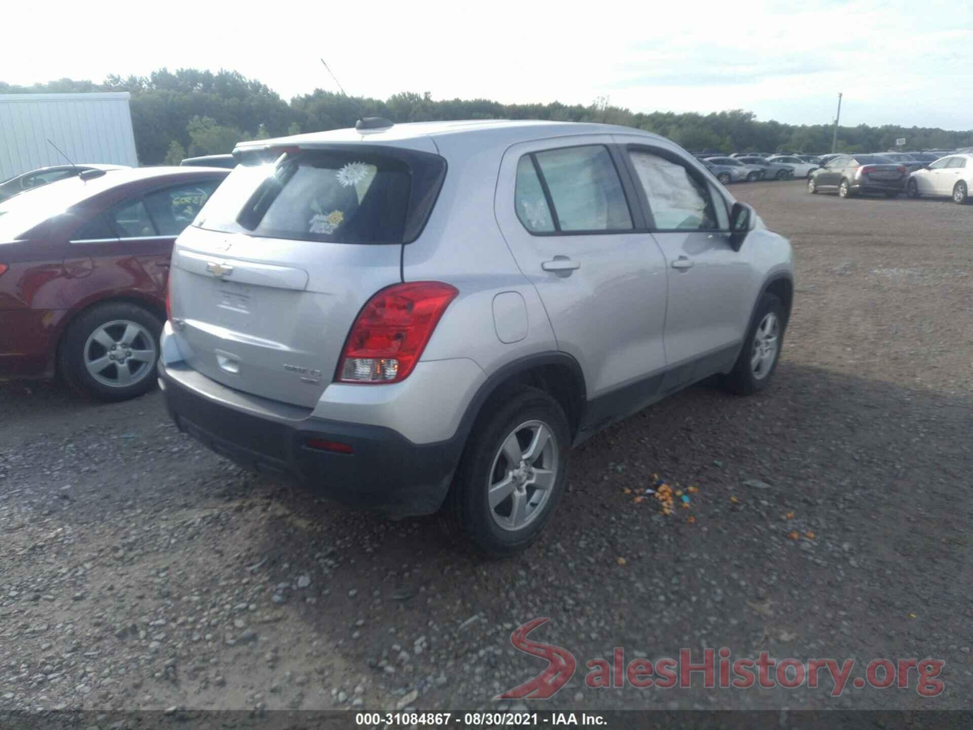 3GNCJNSB1GL250003 2016 CHEVROLET TRAX