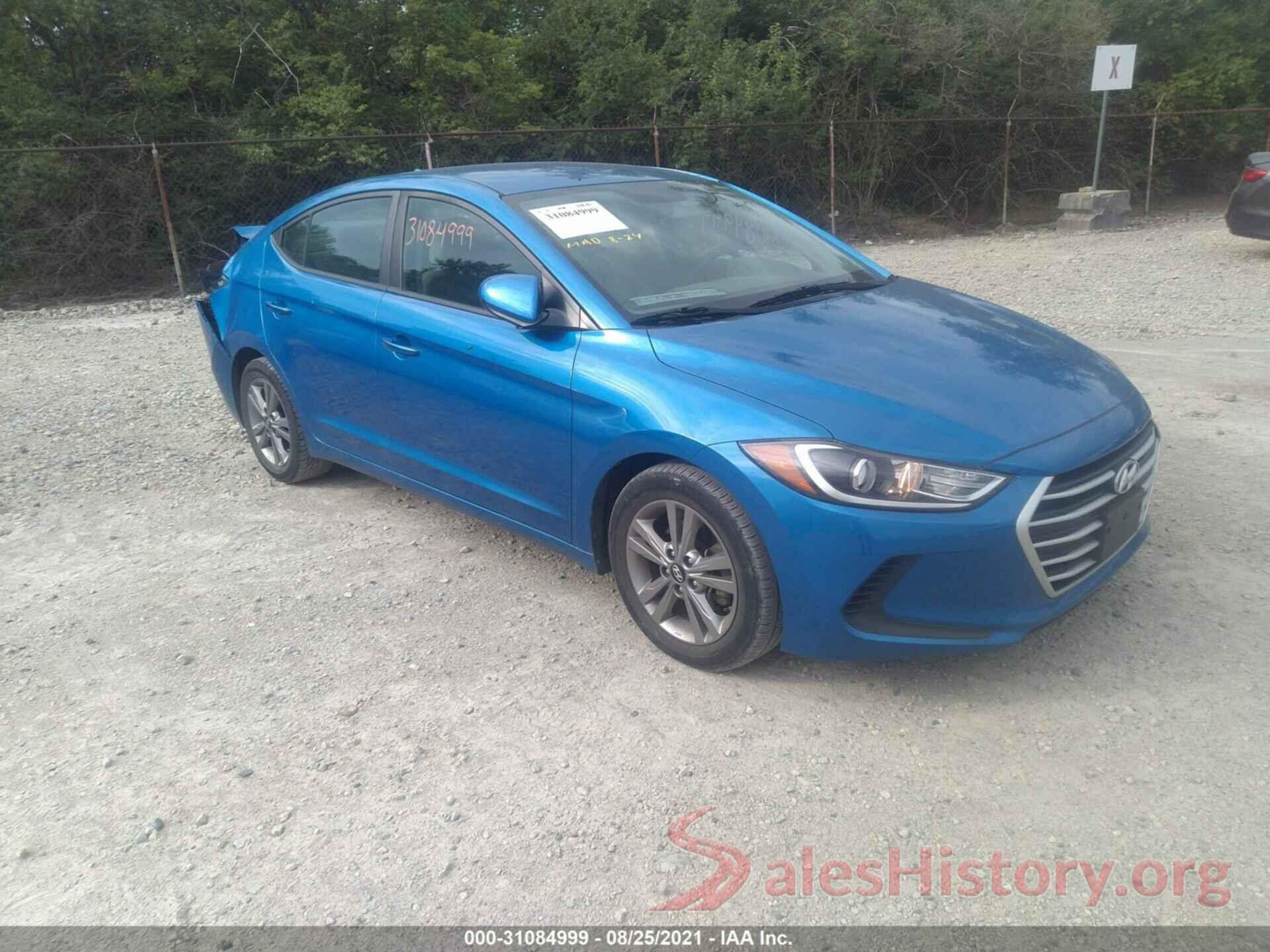 KMHD84LF5HU396332 2017 HYUNDAI ELANTRA