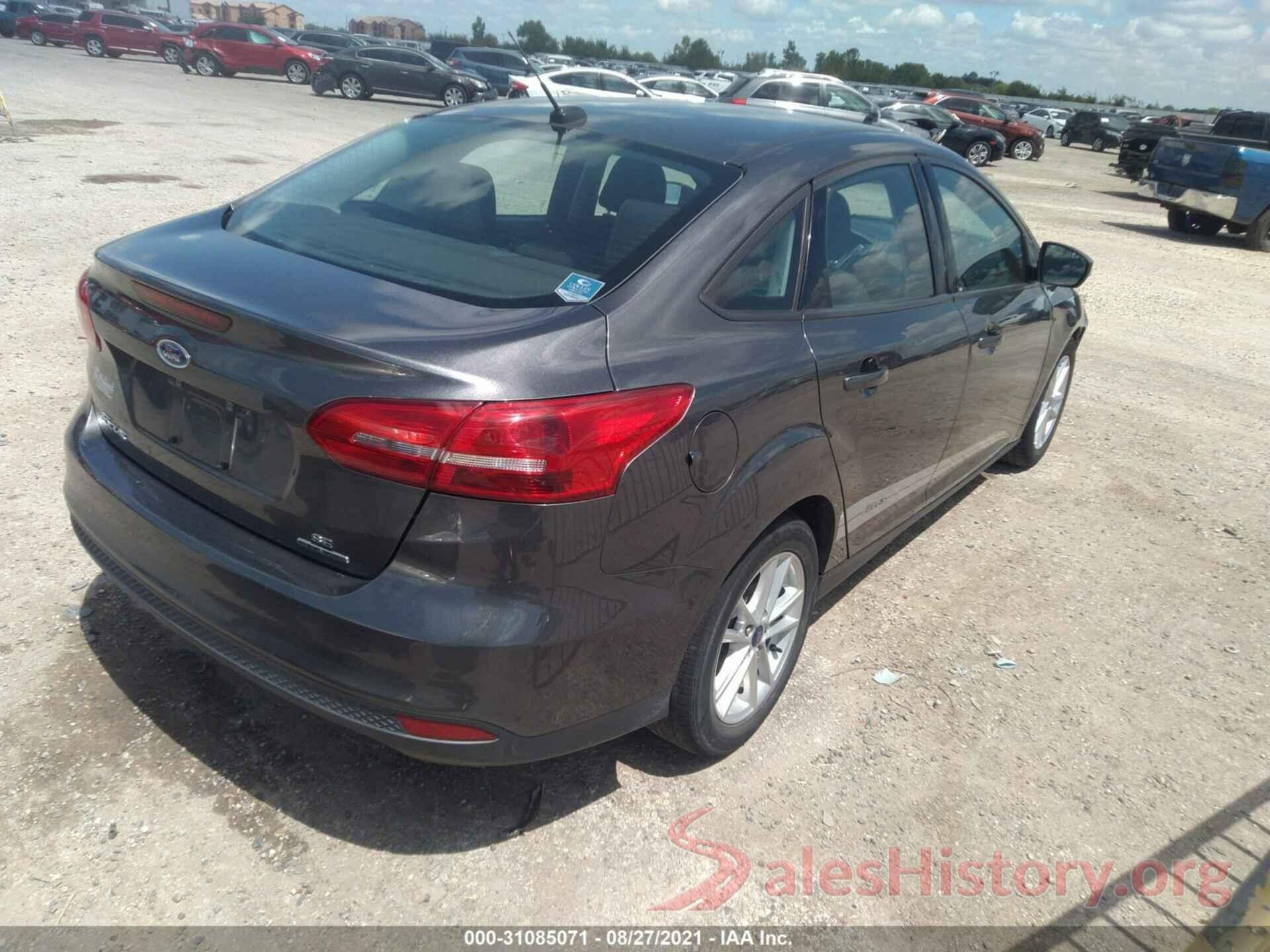 1FADP3F22GL365379 2016 FORD FOCUS