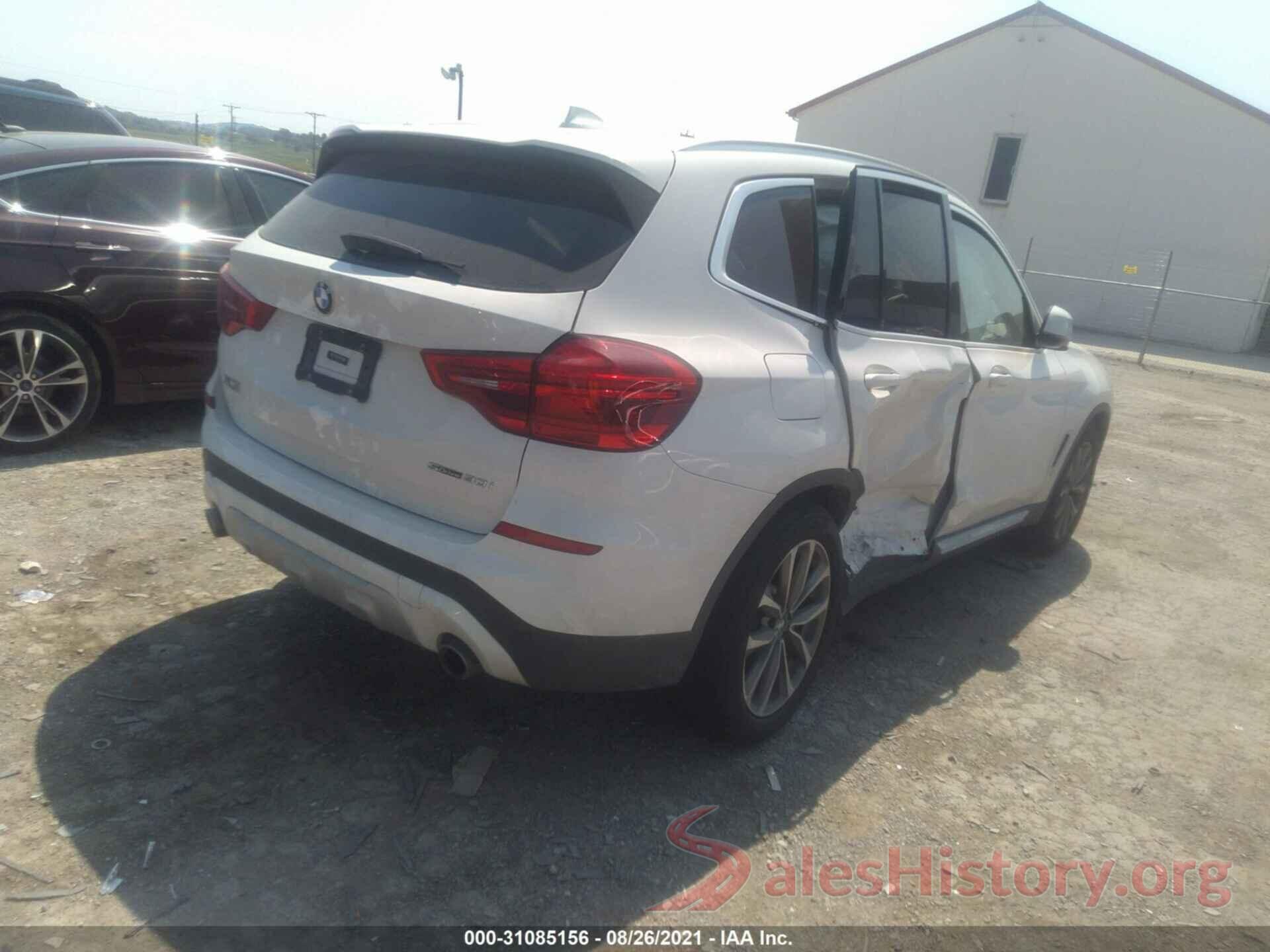 5UXTR7C50KLF31883 2019 BMW X3