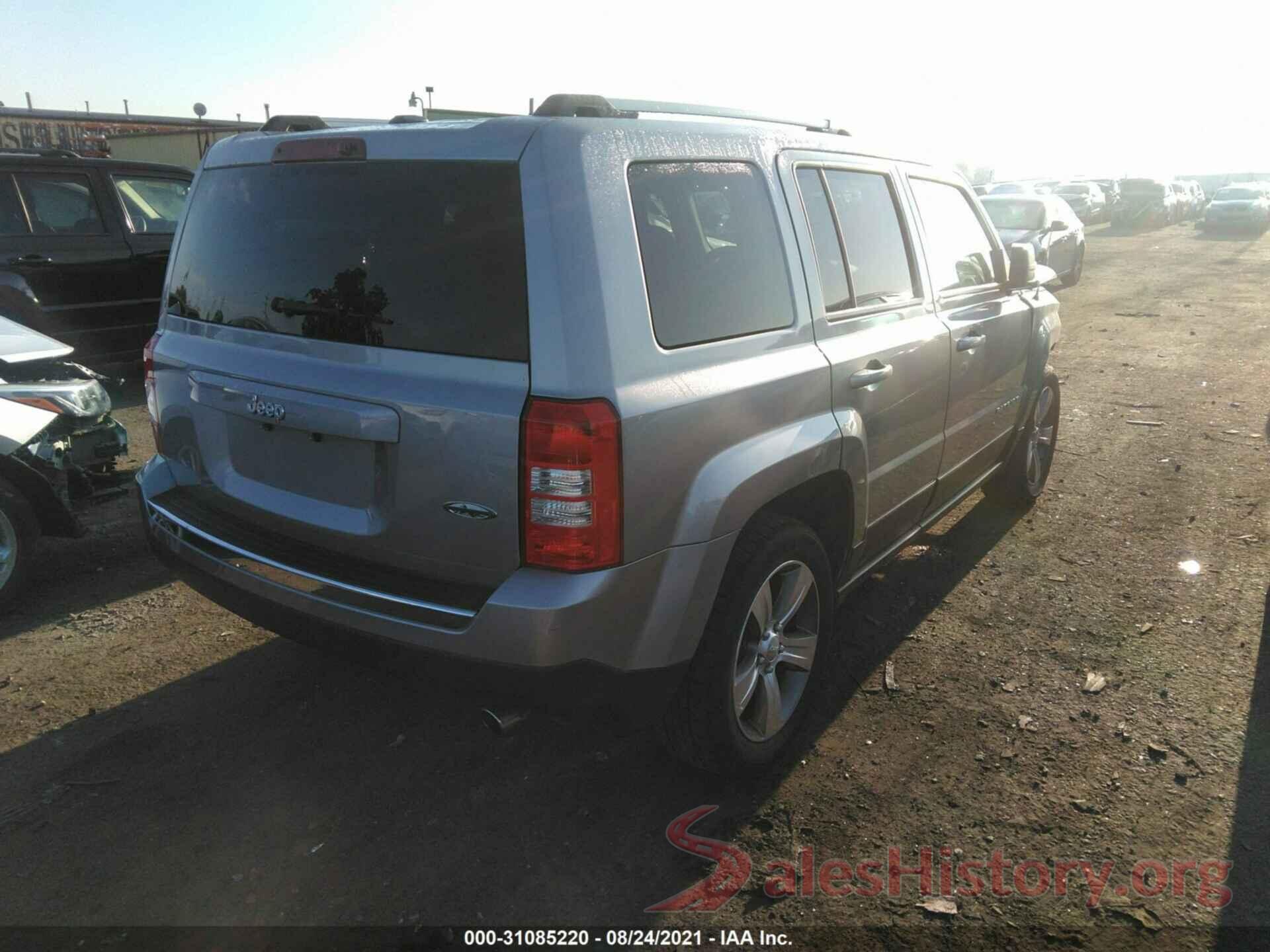 1C4NJPFA4HD212318 2017 JEEP PATRIOT