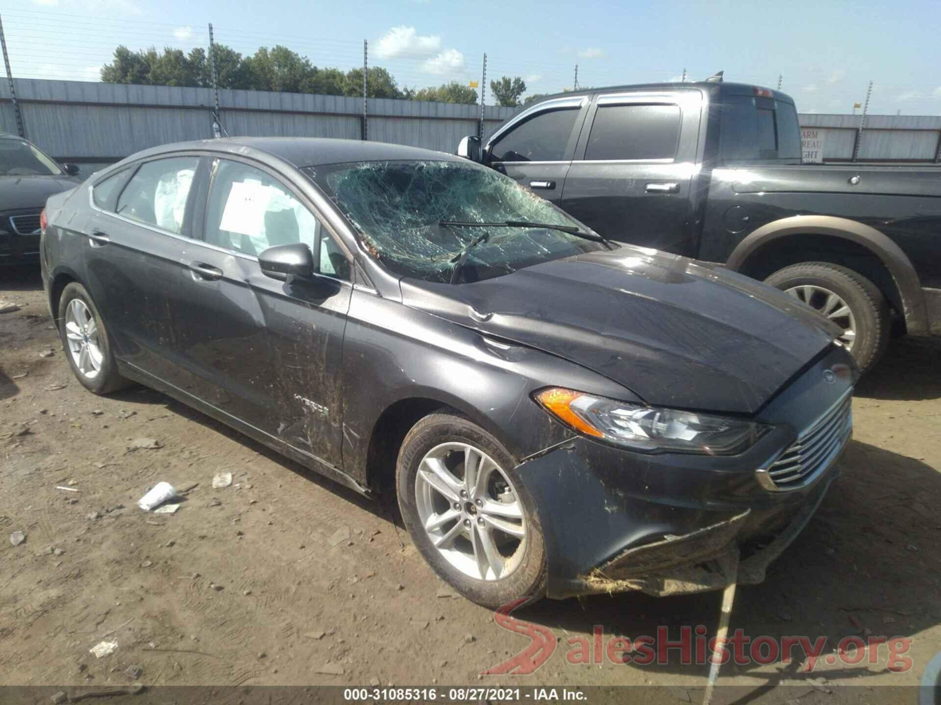 3FA6P0LU8JR157562 2018 FORD FUSION HYBRID