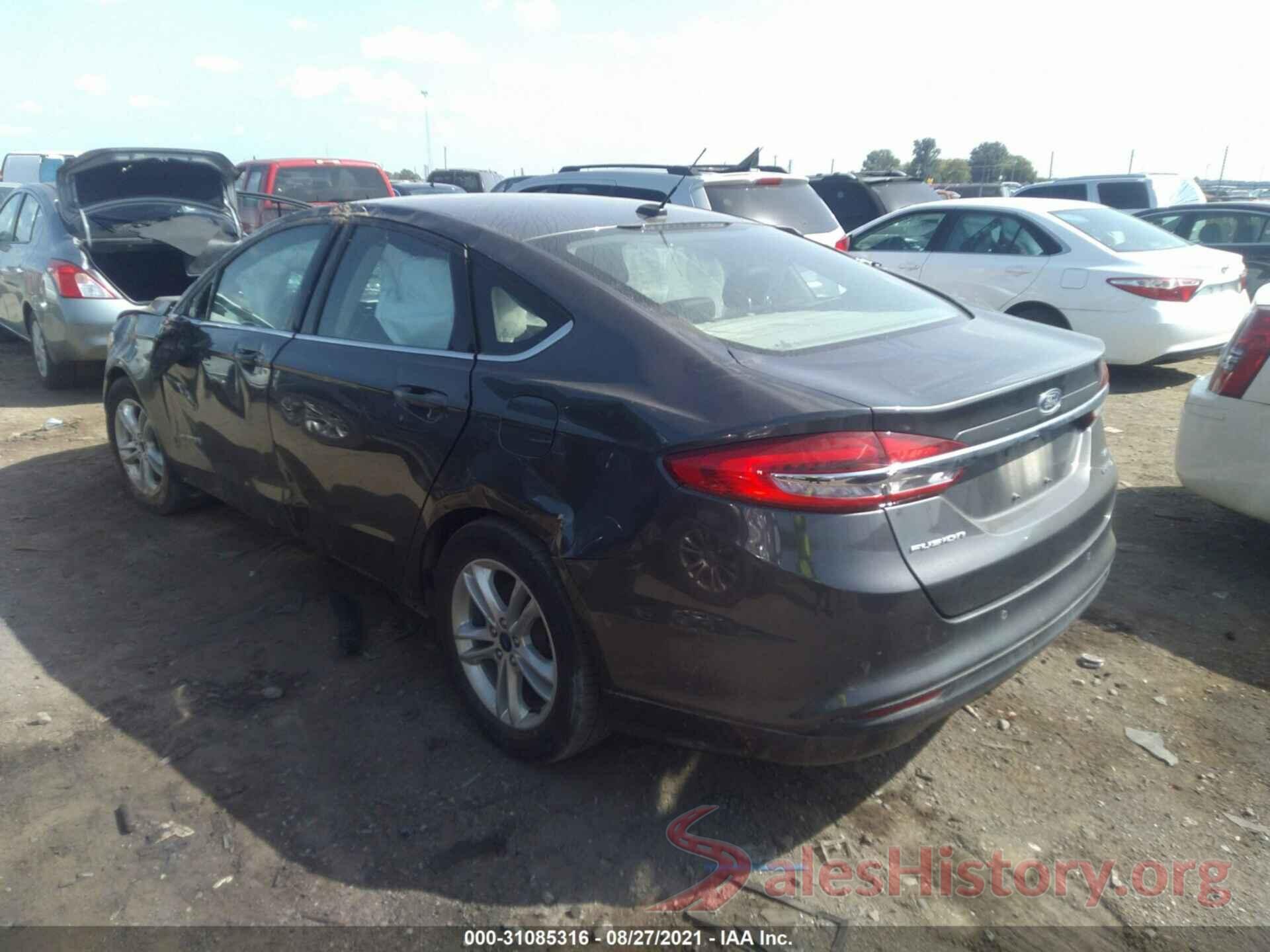 3FA6P0LU8JR157562 2018 FORD FUSION HYBRID