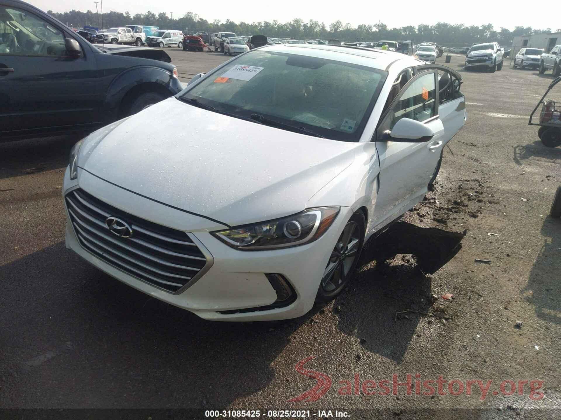 5NPD84LF3HH181143 2017 HYUNDAI ELANTRA