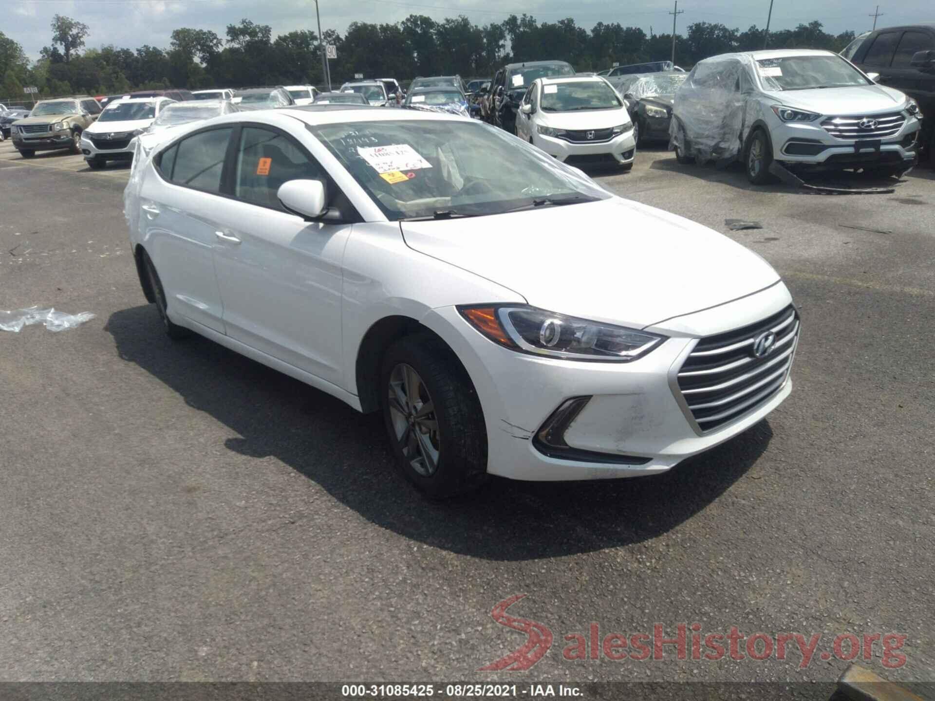 5NPD84LF3HH181143 2017 HYUNDAI ELANTRA