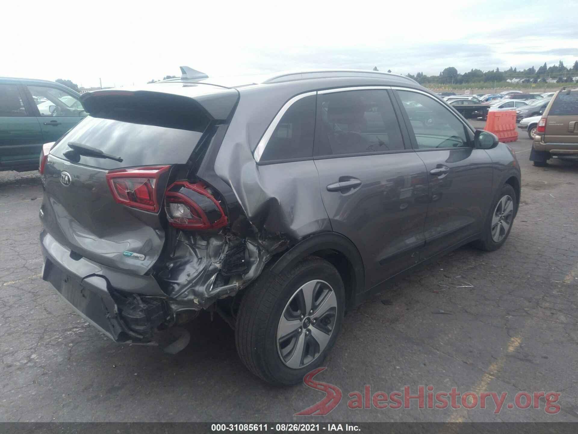 KNDCB3LC9J5201169 2018 KIA NIRO