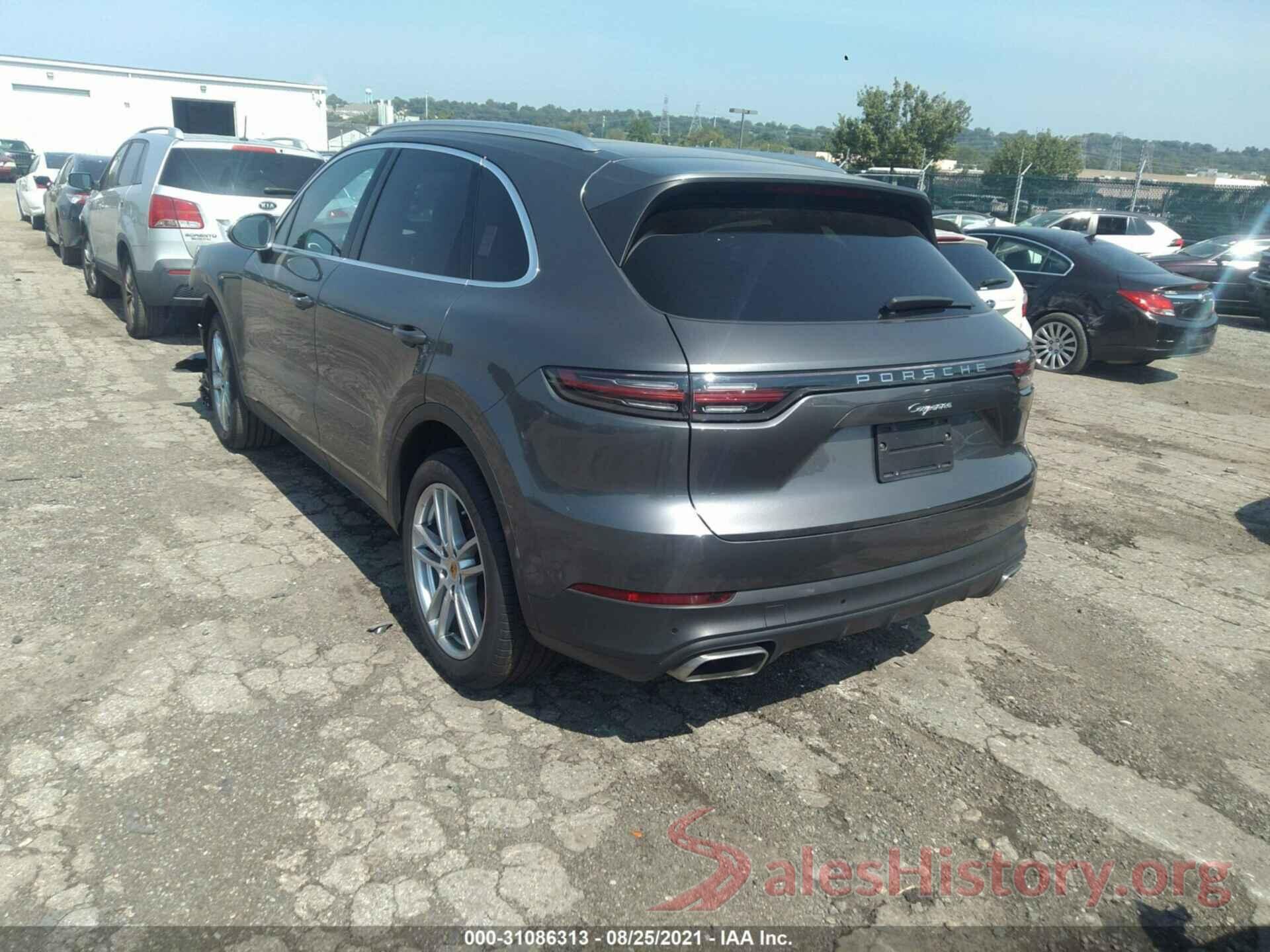 WP1AA2AY0KDA14444 2019 PORSCHE CAYENNE