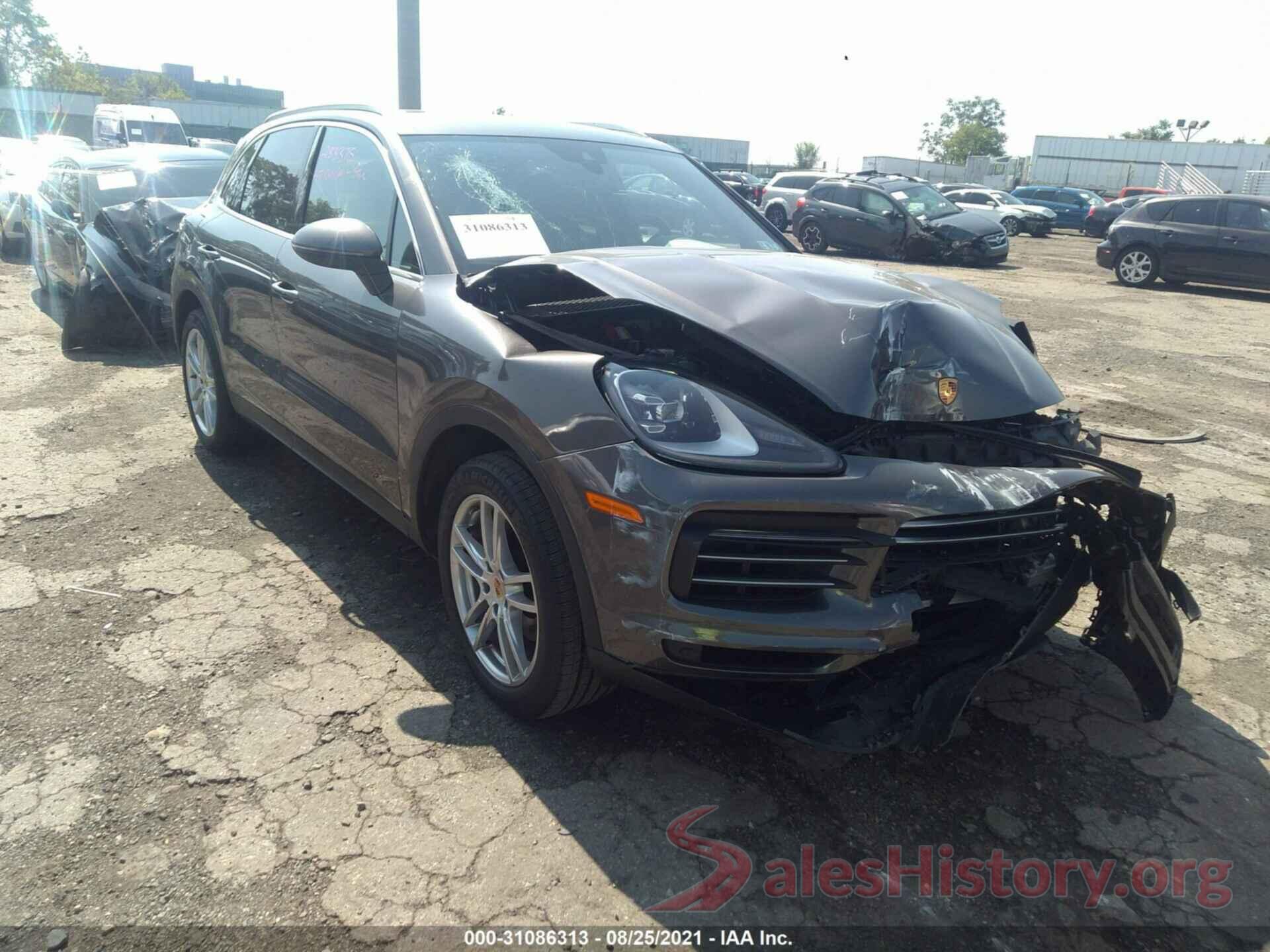 WP1AA2AY0KDA14444 2019 PORSCHE CAYENNE