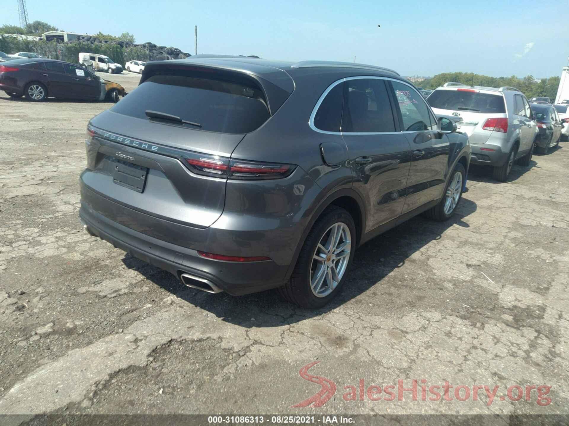 WP1AA2AY0KDA14444 2019 PORSCHE CAYENNE