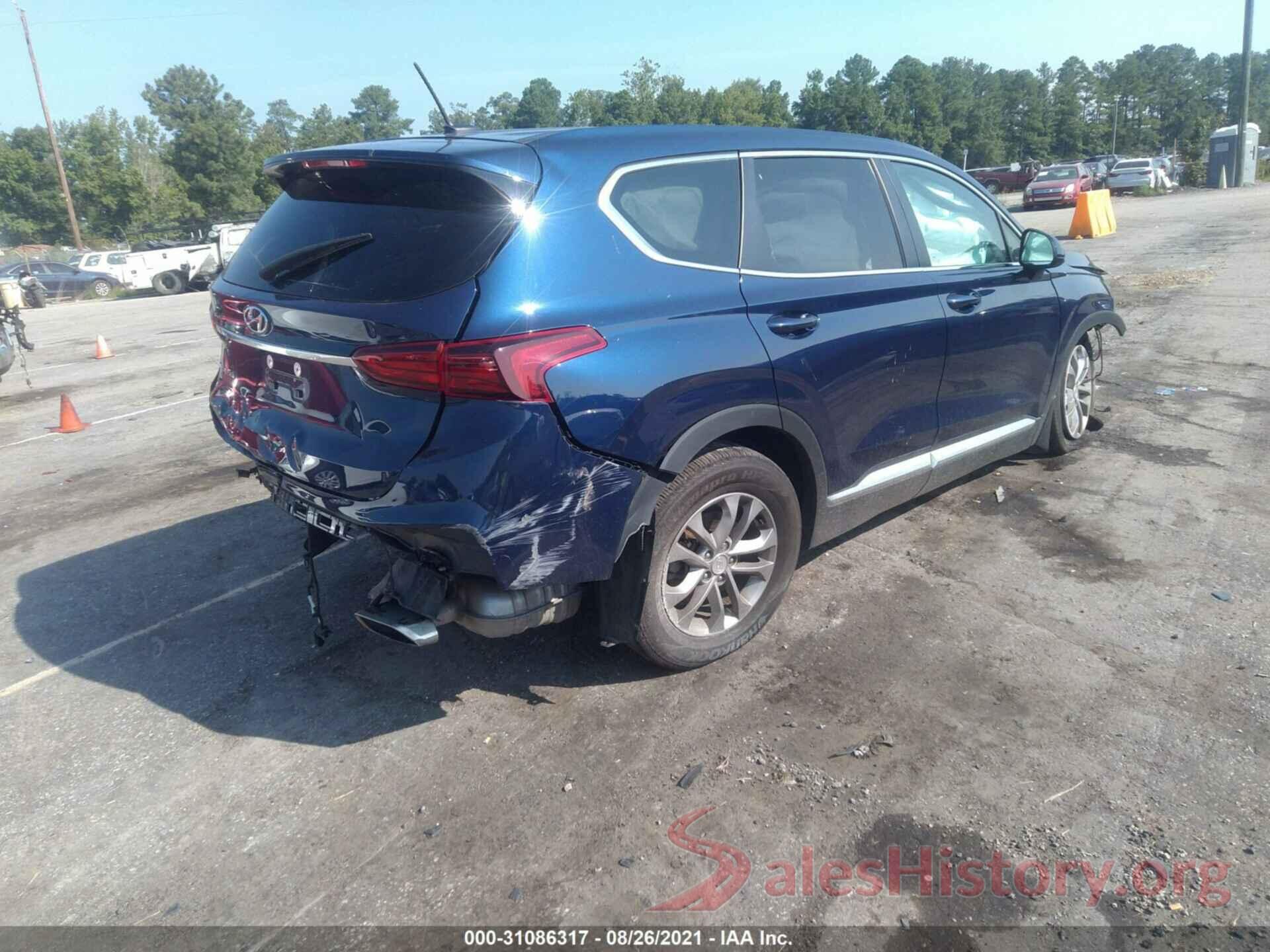 5NMS23AD5KH134687 2019 HYUNDAI SANTA FE