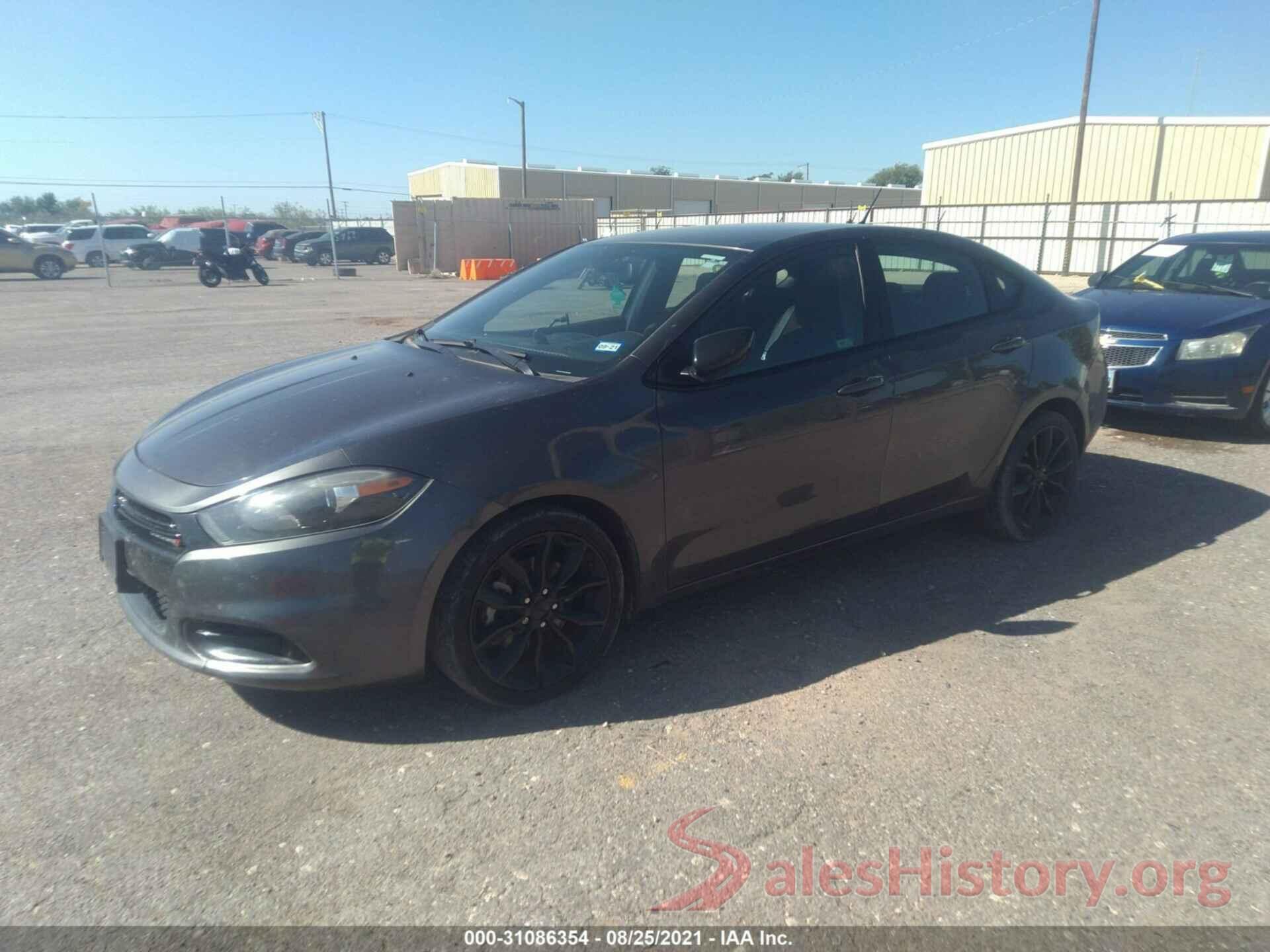 1C3CDFBB6GD704438 2016 DODGE DART