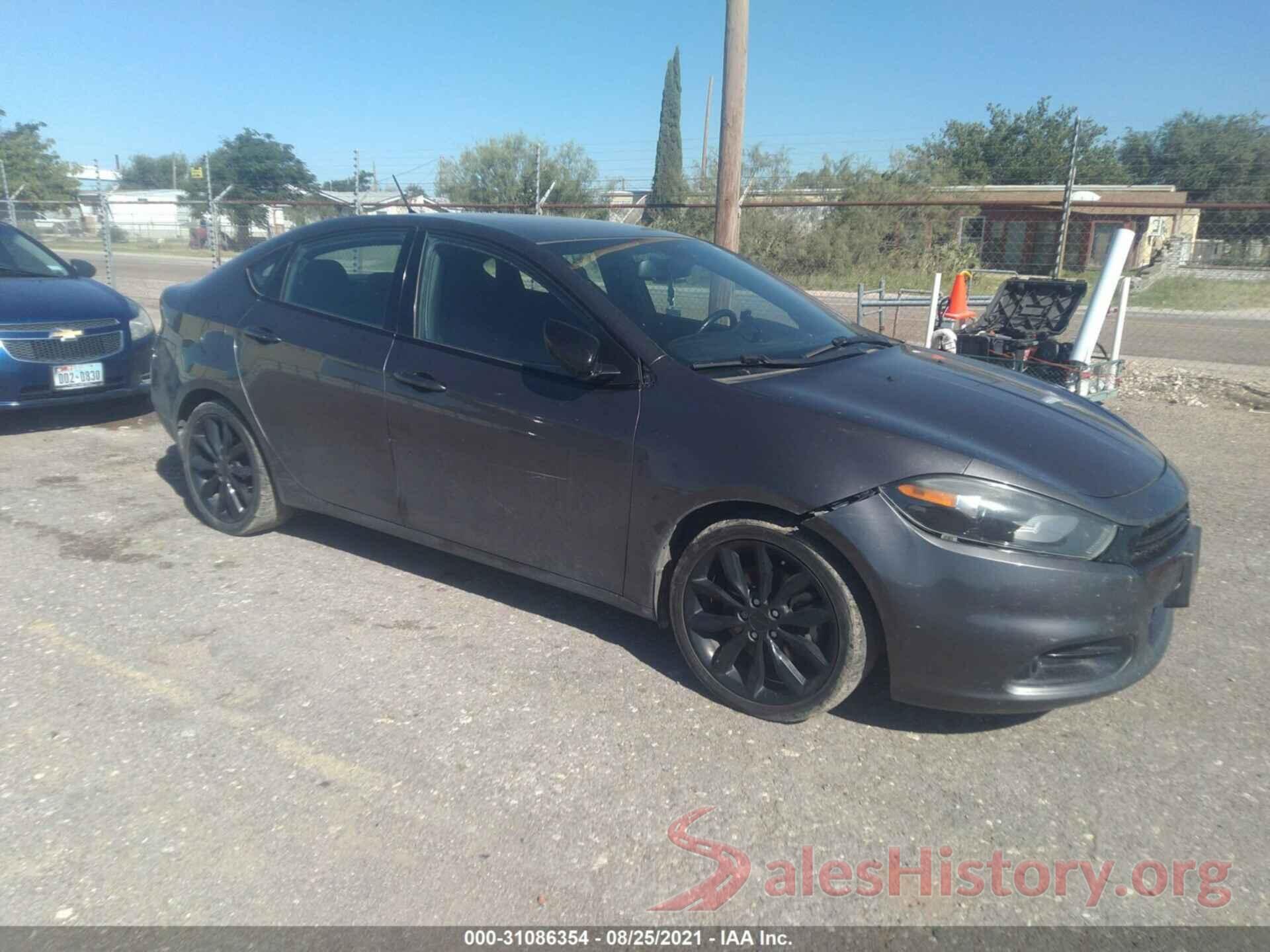 1C3CDFBB6GD704438 2016 DODGE DART