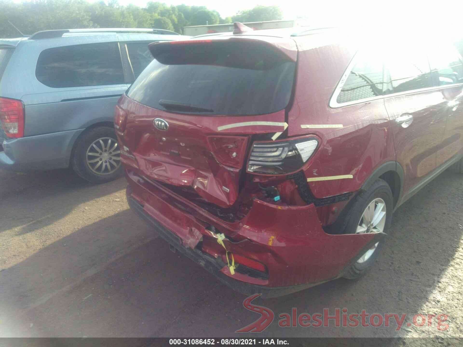 5XYPG4A3XKG526207 2019 KIA SORENTO