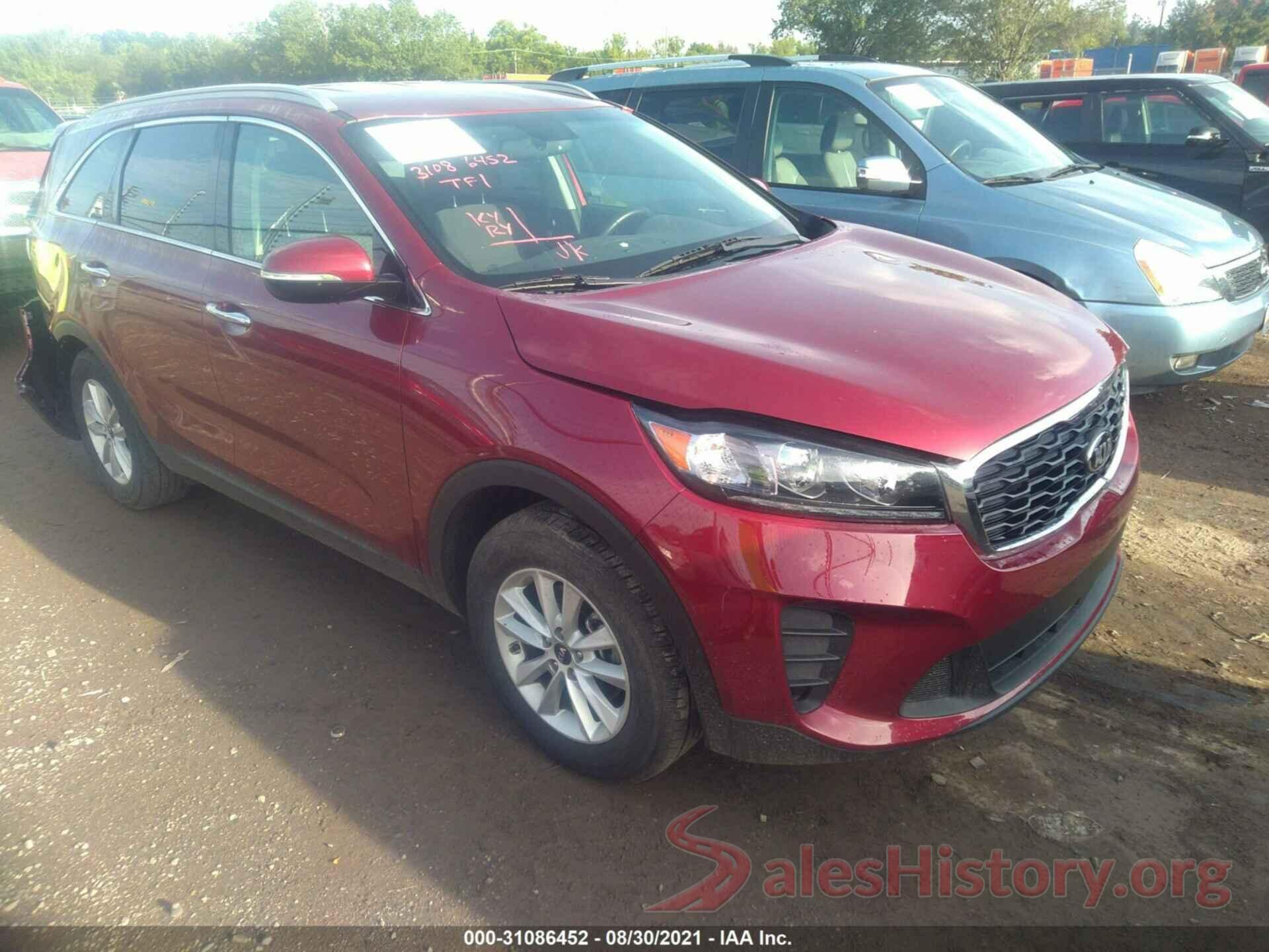 5XYPG4A3XKG526207 2019 KIA SORENTO