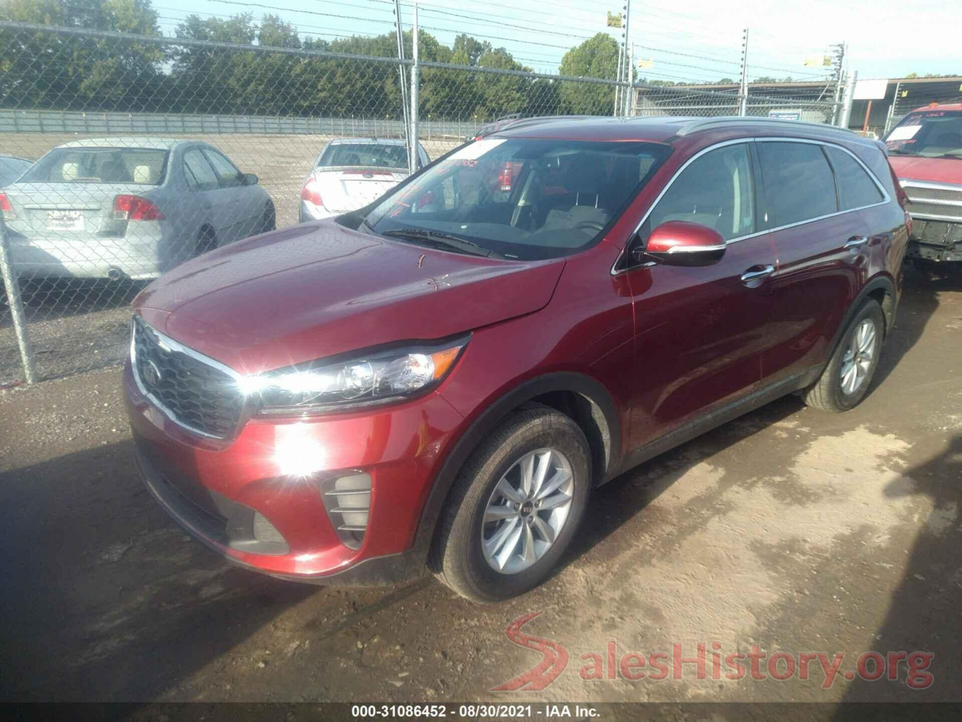 5XYPG4A3XKG526207 2019 KIA SORENTO