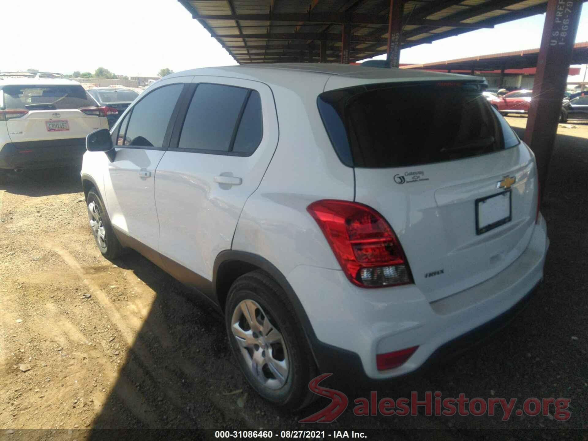 3GNCJKSB9HL257183 2017 CHEVROLET TRAX