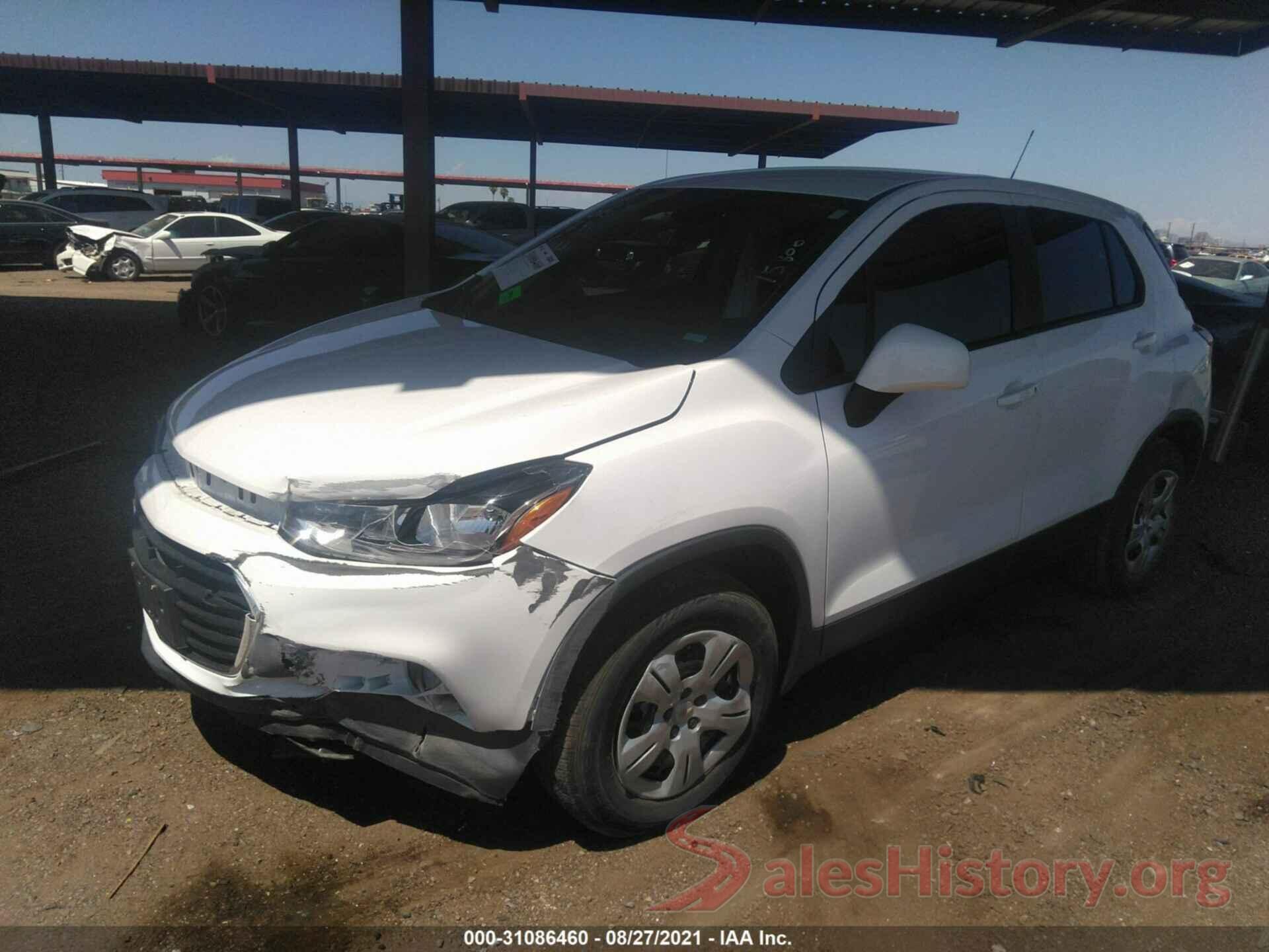 3GNCJKSB9HL257183 2017 CHEVROLET TRAX