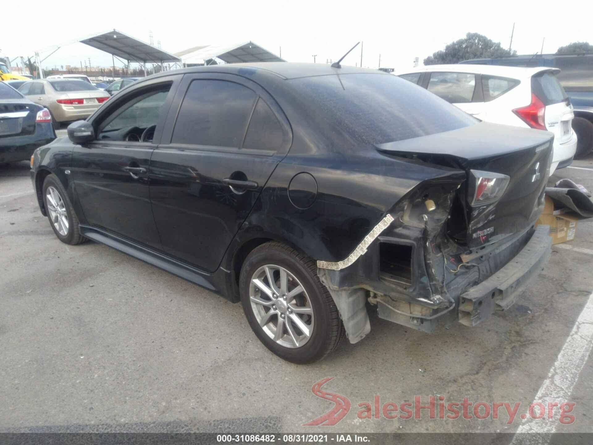 JA32U2FU0GU004232 2016 MITSUBISHI LANCER